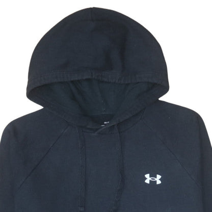 Mens UK Size L Under Armour Black Pullover Hoodie