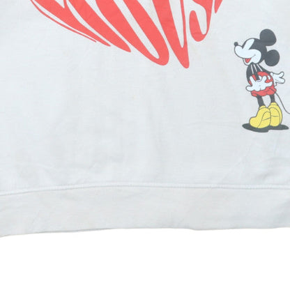 Womens UK Size 2XL Disney White Pullover Sweatshirt