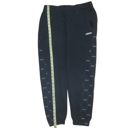 Adidas Womens Black Jogger Trousers Size M Regular Fit Sportswear
