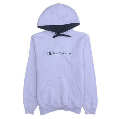 Womens UK Size S Champion Purple Pullover Hoodie