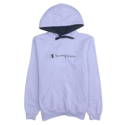 Womens UK Size S Champion Purple Pullover Hoodie