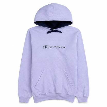 Womens UK Size S Champion Purple Pullover Hoodie