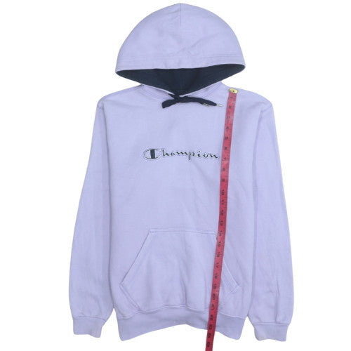 Womens UK Size S Champion Purple Pullover Hoodie
