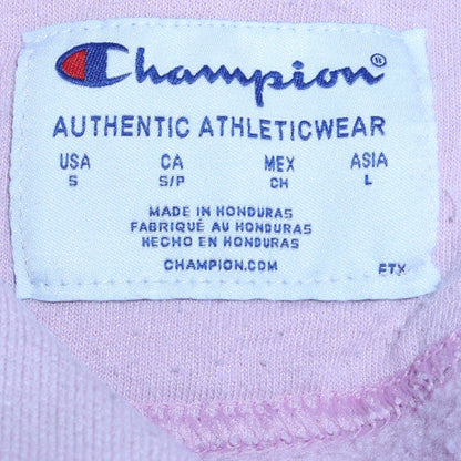 Womens UK Size S Champion Purple Pullover Hoodie
