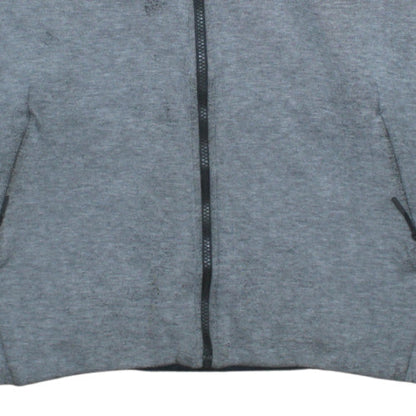 Mens UK Size XL Nike Grey Full Zip Hoodie
