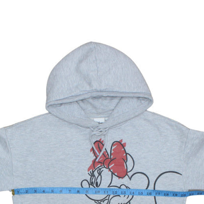 Womens UK Size XS Disney Grey Pullover Hoodie