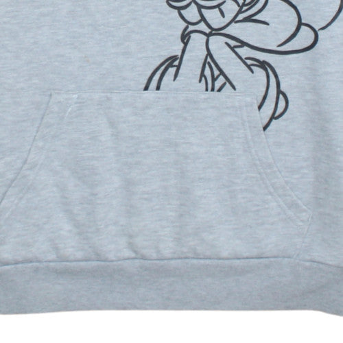 Womens UK Size XS Disney Grey Pullover Hoodie