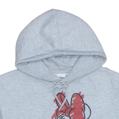 Womens UK Size XS Disney Grey Pullover Hoodie