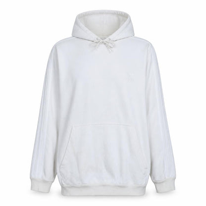 Mens UK Size XL Adidas White Pullover Hoodie