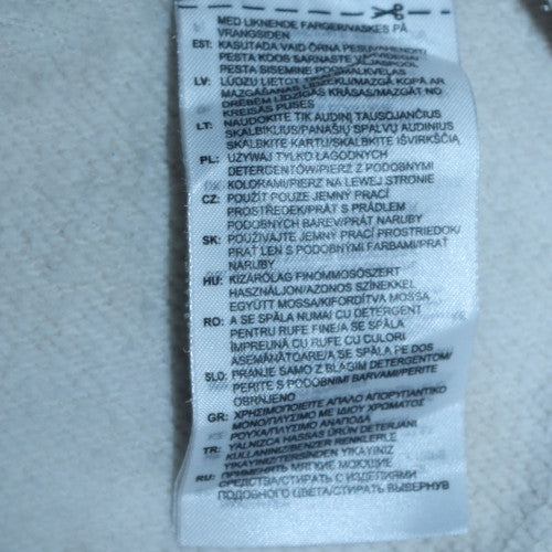 Mens UK Size XL Adidas White Pullover Hoodie