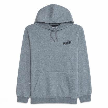 Mens UK Size M Puma Grey Pullover Hoodie