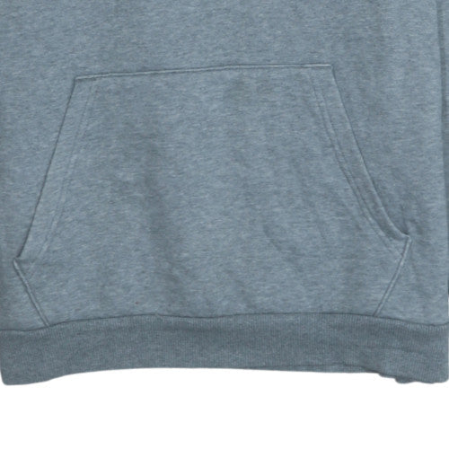 Mens UK Size M Puma Grey Pullover Hoodie