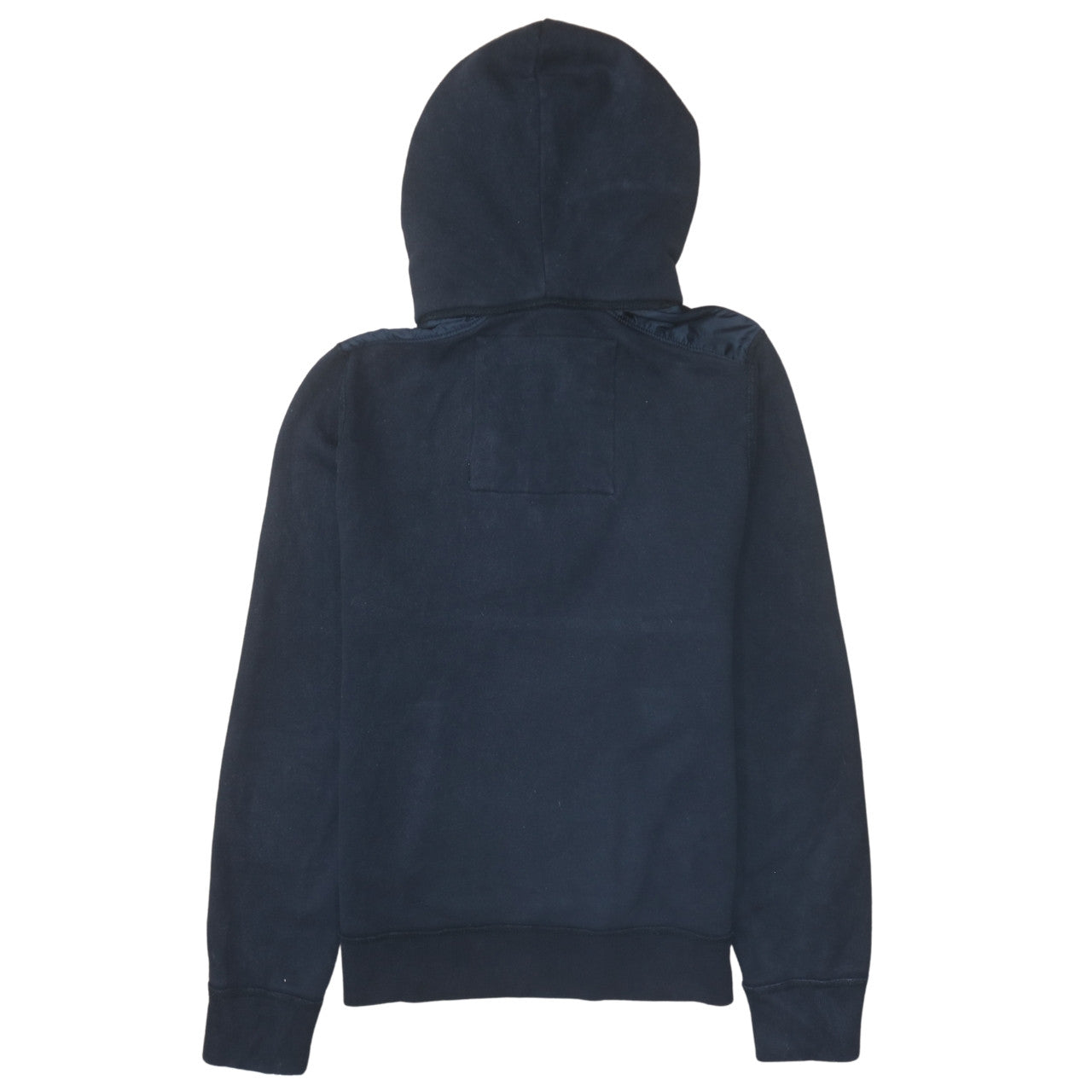 Mens UK Size L Hollister Blue Henley Hoodie