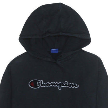 Mens UK Size M Champion Black Pullover Hoodie