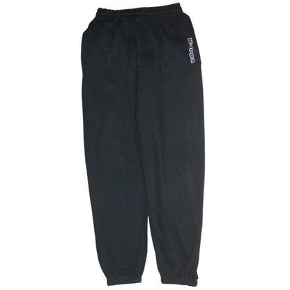 Kappa Men's Black Fleece Sweatpants Size L Regular Fit Activewear