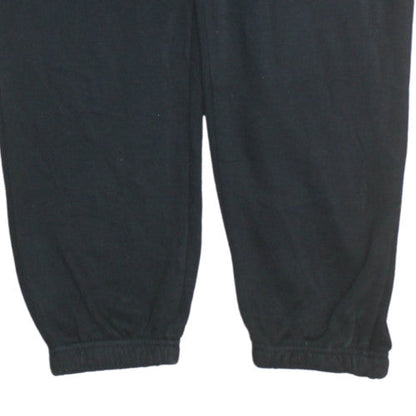 Kappa Men's Black Fleece Sweatpants Size L Regular Fit Activewear