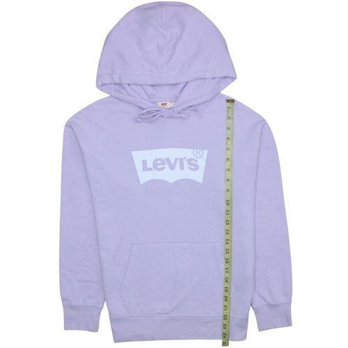Womens UK Size XS Levi's Purple Pullover Hoodie