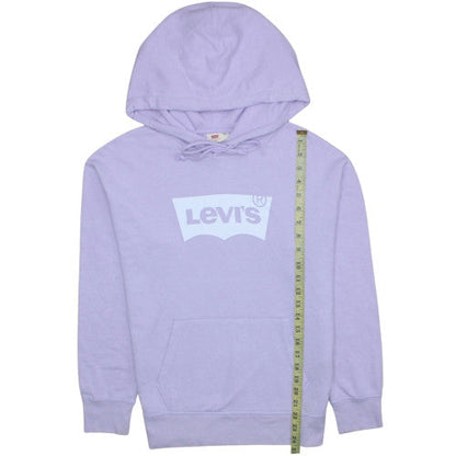 Womens UK Size XS Levi's Purple Pullover Hoodie