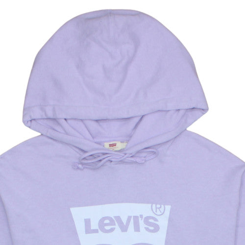 Womens UK Size XS Levi's Purple Pullover Hoodie