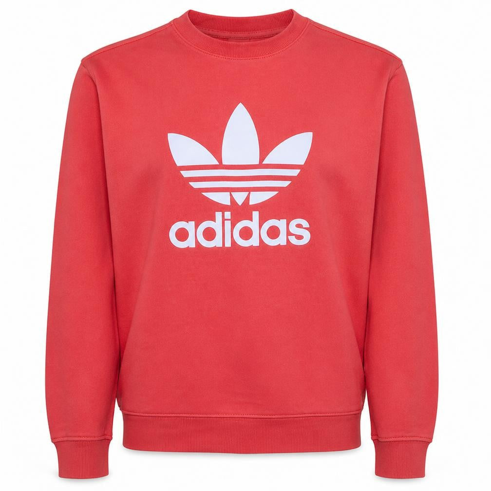 Womens UK Size 8 Adidas Pink Pullover Sweatshirt