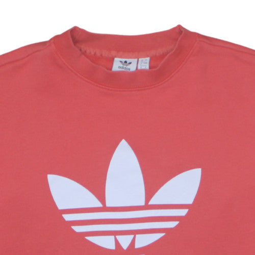 Womens UK Size 8 Adidas Pink Pullover Sweatshirt