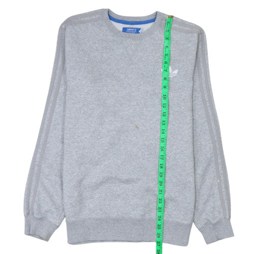 Mens UK Size M Adidas Grey Pullover Sweatshirt