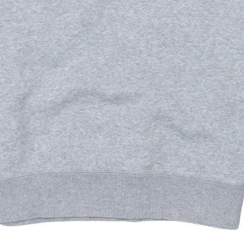 Mens UK Size M Adidas Grey Pullover Sweatshirt