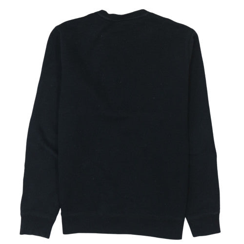 Mens UK Size L Emporio Armani Black Pullover Sweatshirt