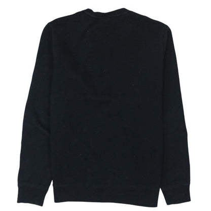Mens UK Size L Emporio Armani Black Pullover Sweatshirt