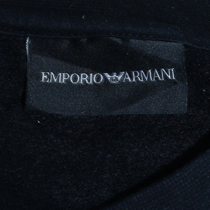Mens UK Size L Emporio Armani Black Pullover Sweatshirt