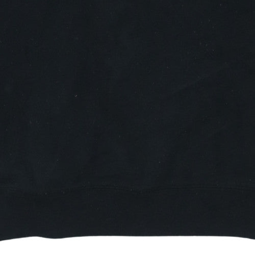 Mens UK Size L Emporio Armani Black Pullover Sweatshirt