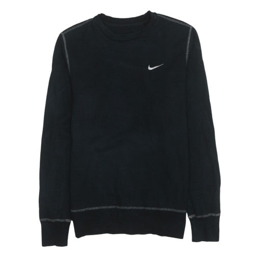 Mens UK Size M Nike Black Pullover Sweatshirt