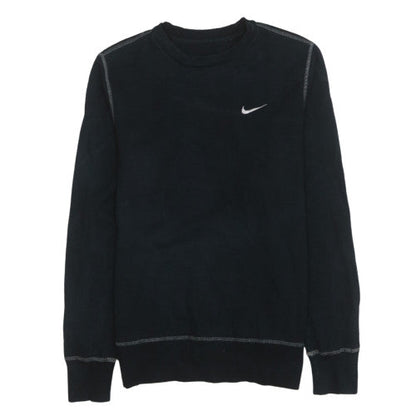 Mens UK Size M Nike Black Pullover Sweatshirt