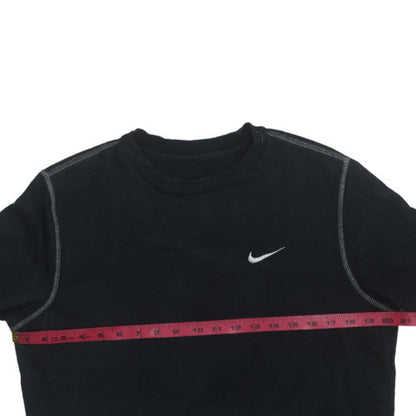 Mens UK Size M Nike Black Pullover Sweatshirt