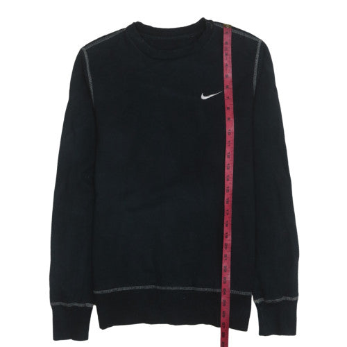 Mens UK Size M Nike Black Pullover Sweatshirt