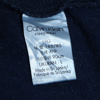 Womens UK Size L Calvin Klein Blue Pullover Sweatshirt