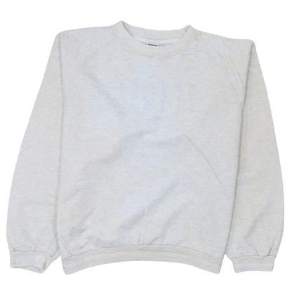 Womens UK Size L Nike Grey Pullover Sweatshirt