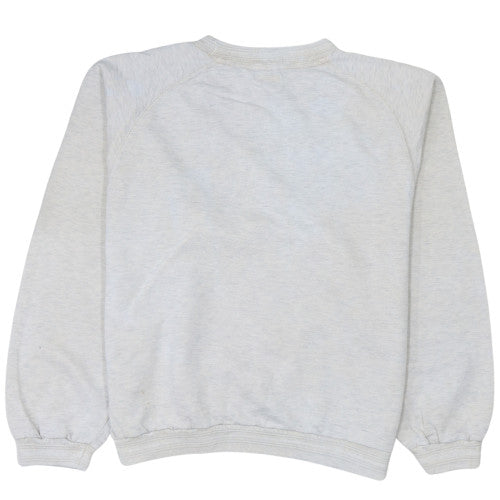 Womens UK Size L Nike Grey Pullover Sweatshirt