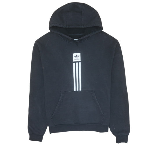 Mens UK Size M Adidas Black Pullover Hoodie
