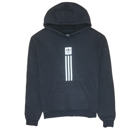 Mens UK Size M Adidas Black Pullover Hoodie