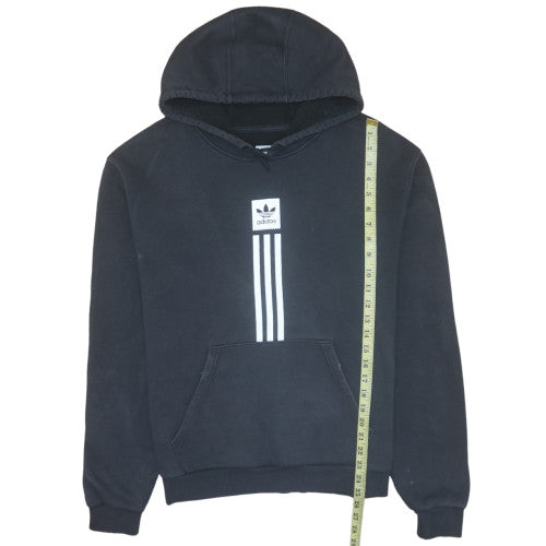 Mens UK Size M Adidas Black Pullover Hoodie
