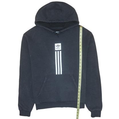Mens UK Size M Adidas Black Pullover Hoodie
