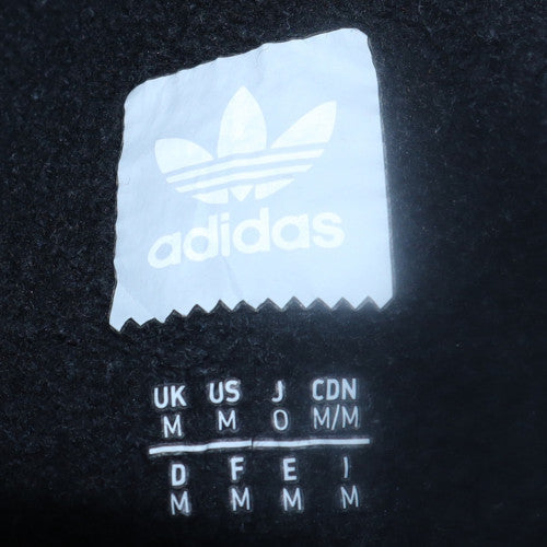 Mens UK Size M Adidas Black Pullover Hoodie