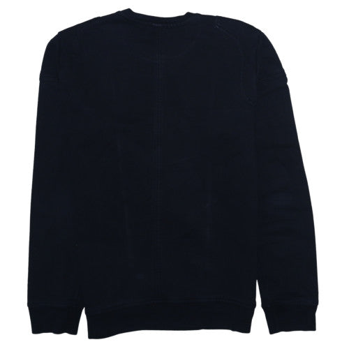Mens UK Size L Diesel Black Pullover Sweatshirt