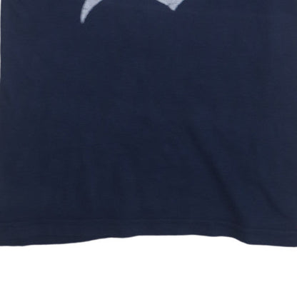 MLB Genuine Merchandise Men's Navy Detroit Graphic Crew Neck T-Shirt M