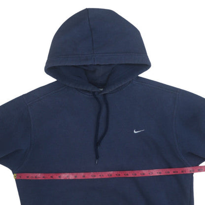 Mens UK Size M Nike Blue Pullover Hoodie
