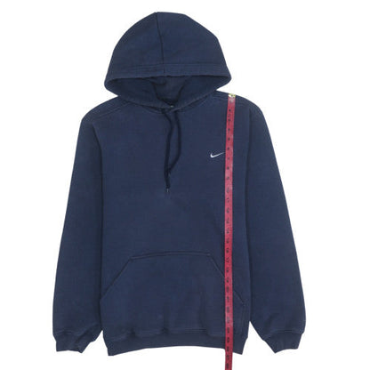 Mens UK Size M Nike Blue Pullover Hoodie