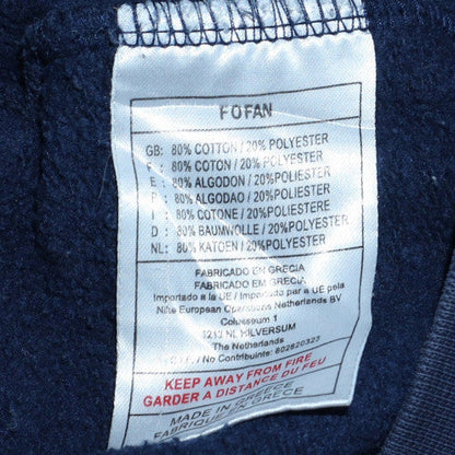 Mens UK Size M Nike Blue Pullover Hoodie