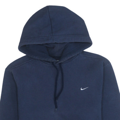 Mens UK Size M Nike Blue Pullover Hoodie
