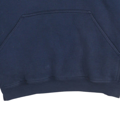 Mens UK Size M Nike Blue Pullover Hoodie